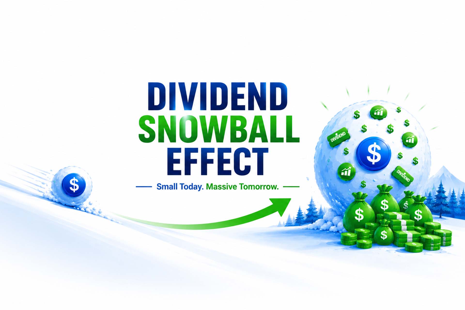 How to build a dividend snowball effect with small investments using ETFs