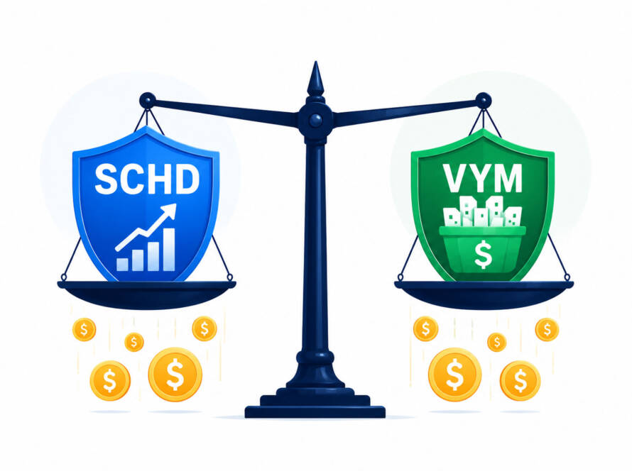 SCHD vs VYM best high-dividend ETF comparison 2026